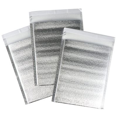 MUCKLILY 20Pcs Aluminum Thermal, Pearl Wool Insulation Pouches for Storage, Assorted Colors