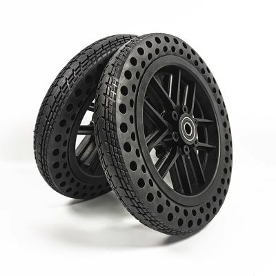 10 Inch Wheelchair Front Wheel, 10x1.5 Solid Rubber Honeycomb Tire, Electric Wheelchair Replacement Caster