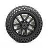 10 Inch Wheelchair Front Wheel, 10x1.5 Solid Rubber Honeycomb Tire, Electric Wheelchair Replacement Caster view 2