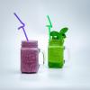 [100 Pcs] Bendy Colorful Disposable Plastic Straws - 10.25" Long 0.23" Diameter Flexible Drinking Straws view 4