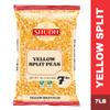 Shudh Yellow Split Peas, 7lbs ~ All Natural | Vegan | Gluten Friendly | Non-Gmo view 2