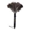 Aldwin Ostrich Feather Duster Retractable 1 Pack,16 inch Genuine Fluffy Natural Handheld Feather Dusters for Cleaning Supplies, Washable,Car, Office, Desk view 1