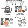 Easy Greek Yogurt Starter by Cutting Edge Cultures Creamy, Healthy, Homemade Yogurt in Just 24 Hours No Yogurt Maker Neccessary Heirloom Traditional Non GMO No Additives Or Preservatives Keto & Low Carb Friendly Super Gut Promoting 2 Packets for 1 Qu view 2