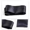150CM/59Inch Black Silk Satin Eye Mask Adjustable Long Ribbon Blindfold Eyes Cover Sleeping Eye-Mask for Travel Home Nap view 3