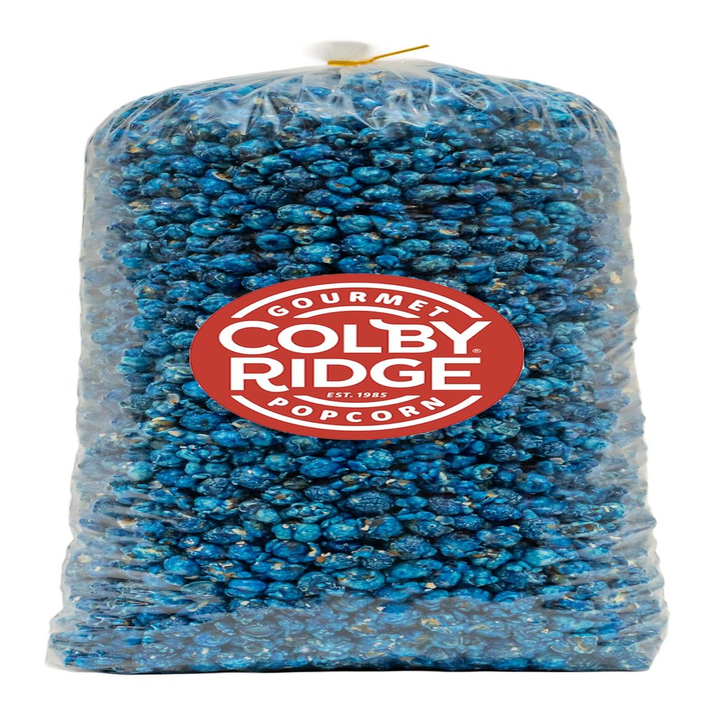 Colby Ridge Blue Gourmet Craft Popped Gluten Free Popcorn Bulk Sized Large Gift Party Bags (Bulk 5 Gal. 80 Cups)