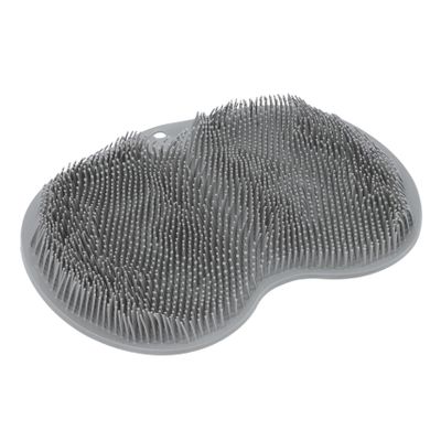 DEARMAMY Multifunctional Back Scrubbing Brush Suction Cups TPE Foot Massager Cleaner for Bathroom Shower for Self-Care and Relaxation