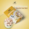 GT Gods Treat Premium Raw Phool Makhana 200g (7 oz) Pack of 2 | Healthy roasted jumbo foxnuts | organic | gluten free | protein rich & 100% natural superfood view 4