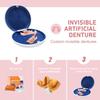 Custom Partial Dentures Personalized Removable Denture Set for Missing Teeth | 16 Tooth Replacement with Storage Case | Natural Look & Comfortable Fit (1 Tooth) view 2