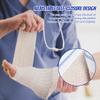 20 Elastic Bandage Wraps with Self-Closure for Compression of Knees, Ankles, Wrists & Elbows view 2
