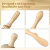 4-Piece Wooden Massage Therapy Set for Full-Body Relaxation, Includes Contouring Board, Cup, Roller Stick & Mushroom Massager view 4