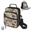 AZULCUSTO Lightweight Insulin Travel Pouch Breathable Diabetes Organizer Anti-Scratch Glucose Meter Protector Lightweight Medication Storage Horse Print view 2