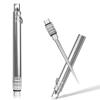2PCS Portable Mini Titanium Toothpicks with Stainless Steel Holder Reusable Metal Picks for Home & Outdoor Use view 1
