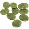 10 Pcs Hot Massage Stones Natural Green Jade Heated Warmer Stone for Home Spa Massage Relaxing and Pain Relief view 1