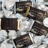 124 Pcs Wedding Candy Favors Miniatures Chocolate & Kisses (1.52 lbs) - Rustic view 1