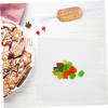 FRCOLOR 100Pcs Clear Cellophane Paper Sheets Transparent Wrapping for Candy Crafts Multi Use Chic Wrappers for DIY Projects view 2