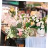 CORHAD Simulated Garland Farmhouse Style Candle Wreath Greenery for Wedding Decor view 3
