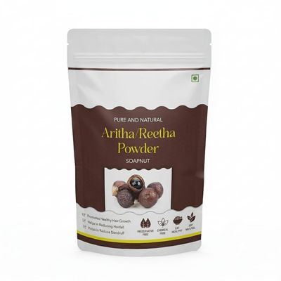 100% Pure Reetha Powder For Skin & Hair Care - 200g
