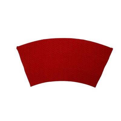 SFCHEN Fabric Shaping Paper Cardboard Round Bouquet Flower Packaging Lined With Cardboard Flower Bouquet Integrated Molding Materials(Red)