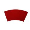 SFCHEN Fabric Shaping Paper Cardboard Round Bouquet Flower Packaging Lined With Cardboard Flower Bouquet Integrated Molding Materials(Red) view 1