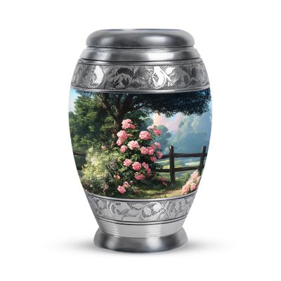 Remembrate Rose Cremation Urns for Human Ashes for Mother & Father - Trees Funeral Urn for Ashes for Daughter - Memorial Ash Urn for Human - Keepsake Memorial Burial Urns for Remains 3 Inch