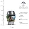 Remembrate Rose Cremation Urns for Human Ashes for Mother & Father - Trees Funeral Urn for Ashes for Daughter - Memorial Ash Urn for Human - Keepsake Memorial Burial Urns for Remains 3 Inch view 2
