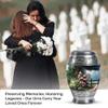 Remembrate Rose Cremation Urns for Human Ashes for Mother & Father - Trees Funeral Urn for Ashes for Daughter - Memorial Ash Urn for Human - Keepsake Memorial Burial Urns for Remains 3 Inch view 4