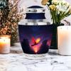 Red Cardinal Funeral Urns for Adult Ashes Men 10 Inch - Adult Urns for Human Ashes Women - Blue Cremation Urn for Women - Large Memorial Urn for Burial view 4