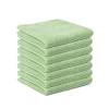kinganrun 10-Pack Microfiber Cleaning Cloths - Dual-Sided Kitchen & Car Towels, 12"x12" Quick Dry Lint-Free(Green) view 1