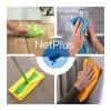 kinganrun 10-Pack Microfiber Cleaning Cloths - Dual-Sided Kitchen & Car Towels, 12"x12" Quick Dry Lint-Free(Green) view 2