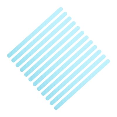 Milisten 24pcs Non-Slip Stickers Shower Mats for Showers Shower Treads with Scraper Anti Slip Strips for Showers Non-Slip Bathtub Strips Transparent Tub Mat Sky-