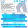 Feamero Plus Size Thigh Compression Wrap for Lymphedema & Swelling Relief, Adjustable Thigh Sleeve for Circulation & Muscle Recovery, Support for Men and Women (Tall, 2XL) view 2