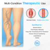 Feamero Plus Size Thigh Compression Wrap for Lymphedema & Swelling Relief, Adjustable Thigh Sleeve for Circulation & Muscle Recovery, Support for Men and Women (Tall, 2XL) view 4