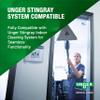 Unger Commercial Stingray 4' Extension Pole Lightweight Aluminum Pole for Extended Reach Indoor Window and Surface Cleaning, SREPL view 4