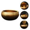 BESPORTBLE Handmade Tibetan Bowl Set Meditation Singing Bowl Complete Accessories Zen Home Decor view 3