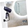 TOVINANNA Hair Dryer Suction Cup Holder Wall-mounted Hair Dryer Stand for Bathroom Decor view 2