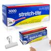 Stretch Tite Plastic Wrap For Food With Slide Cutter 3000 Feet With a Scooply Bag Clip view 1