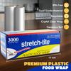 Stretch Tite Plastic Wrap For Food With Slide Cutter 3000 Feet With a Scooply Bag Clip view 2