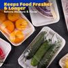 Stretch Tite Plastic Wrap For Food With Slide Cutter 3000 Feet With a Scooply Bag Clip view 3