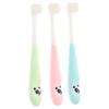COLLBATH 3pcs Cartoon Toothbrush Soft Bristle Boys and Girls Toothbrush for Toddlers Handle Random Color