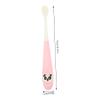 COLLBATH 3pcs Cartoon Toothbrush Soft Bristle Boys and Girls Toothbrush for Toddlers Handle Random Color view 2