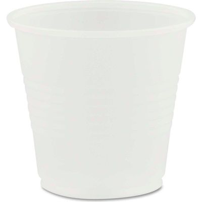 3.5 oz Dart Conex Plastic Cold Cups Translucent - 2 500 per Case