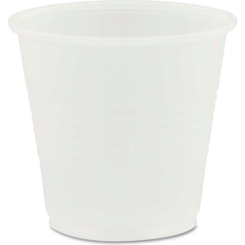 3.5 oz Dart Conex Plastic Cold Cups Translucent - 2 500 per Case