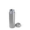 100 Count - 95mm Opaque Silver Metal Screw On Pre-Roll Tubes with Caps Child Resistant Push Down & Turn - Durable - Water Resistant - Smell/Odor Resistant - Air Resistant - BPA Free view 4