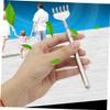Beavorty Portable Metal Back Scratchers Telescopic Handle Itch Relief Stick Family Massager view 2