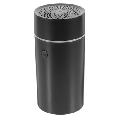 ABOOFAN USB Car Aroma Diffuser Mini Portable Essential Oil Humidifier Aromatherapy Function for Travel and Home Black