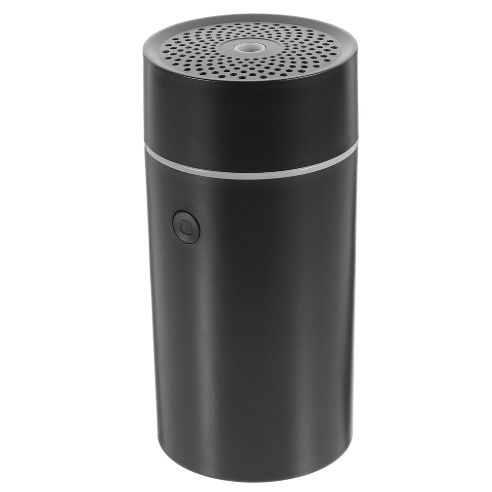 ABOOFAN USB Car Aroma Diffuser Mini Portable Essential Oil Humidifier Aromatherapy Function for Travel and Home Black