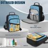 AZULCUSTO Lightweight Insulin Travel Pouch Breathable Diabetes Organizer Anti-Scratch Glucose Meter Protector Lightweight Medication Storage for Travel Dragonfly view 3
