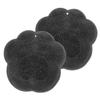 SAFIGLE 2pcs Silicone Shower Back Scrubber Mat Suction Cups Hands-Free Exfoliating Foot Scrubber for Bathroom Non-Slip Bathtub Wall Massage Mat view 1
