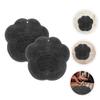 SAFIGLE 2pcs Silicone Shower Back Scrubber Mat Suction Cups Hands-Free Exfoliating Foot Scrubber for Bathroom Non-Slip Bathtub Wall Massage Mat view 3
