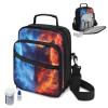 AZULCUSTO Waterproof Insulin Travel Case Shockproof Diabetic Care Organizer Insulated Medication Cooler Bag Large Capacity for Glucose Strips & Pens for Travel Wolf view 2